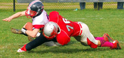 tackle from behind
