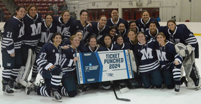 Punch ticket to the 2024 NCAA Division III Women's Hockey Frozen Four