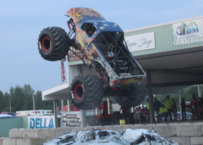Monster Truck Show  Clinton County Fair