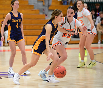 fends off the defender fends off defender