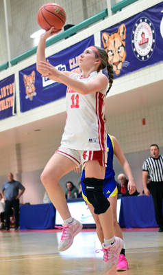 runner on the baseline