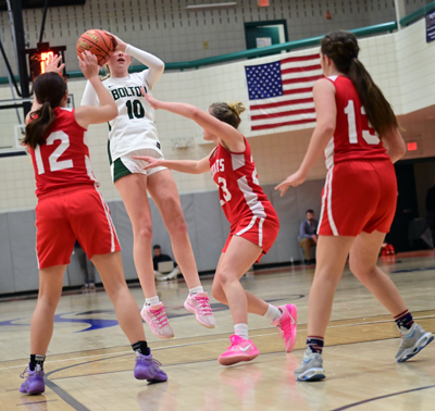 jumper between defenders